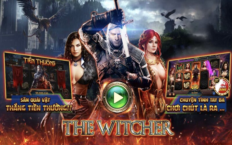 The witcher go88 có đồ họa đặc biệt hấp dẫn